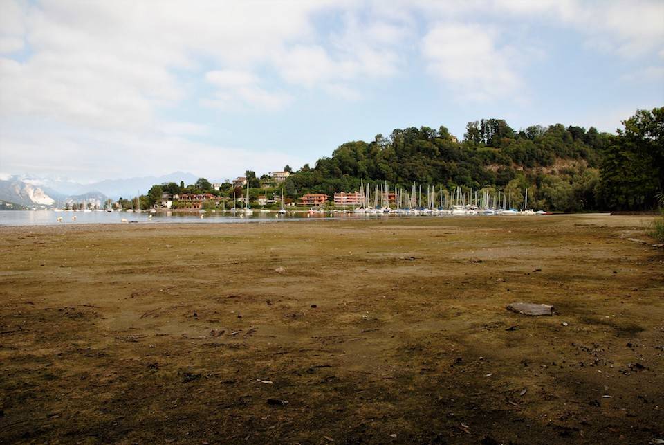 Monvalle - Lago Maggiore in secca