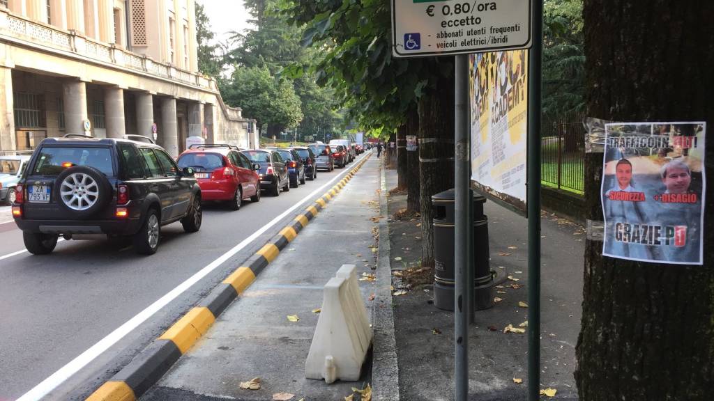 via XXV aprile varese traffico 