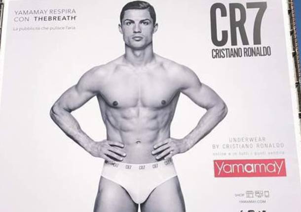 L'azienda gallaratese con Ronaldo come testimonial (in mutande)