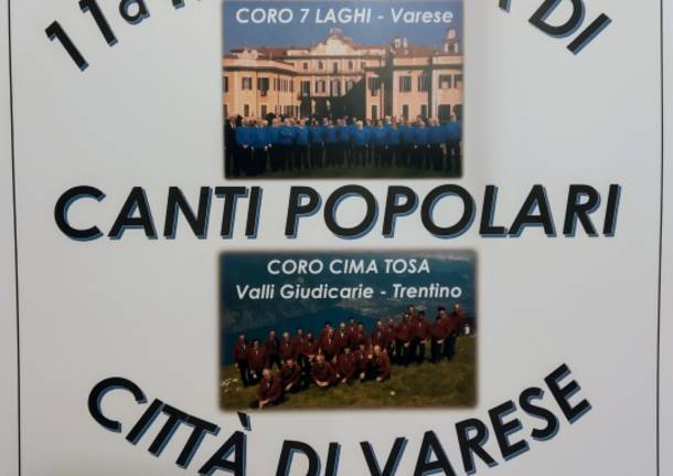 11° Rassegna di Canti Popolari Città di Varese