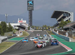 Alessio Rovera a Barcellona nella Porsche Carrera Cup