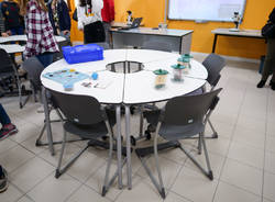 Besnate inaugura i nuovi laboratori della scuola