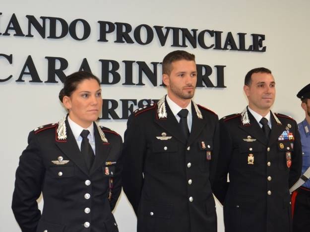 Carabinieri: nuovi ufficiali in provincia