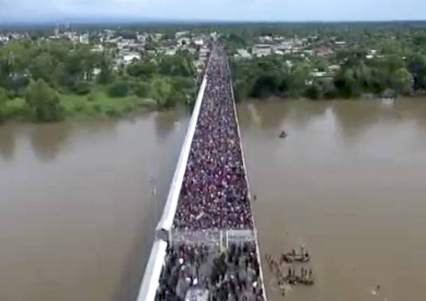 Image result for carovana di migranti honduras