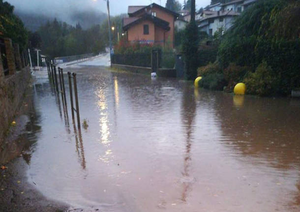 Cuasso al Monte: allagamento a Cavagnano