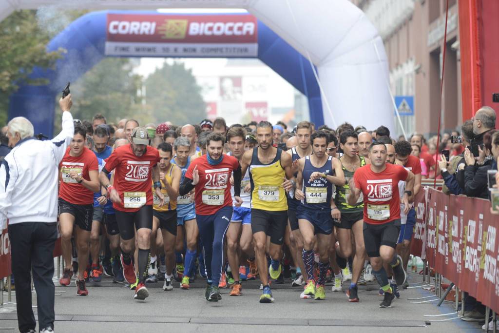 gara podistica Bicocca Milano