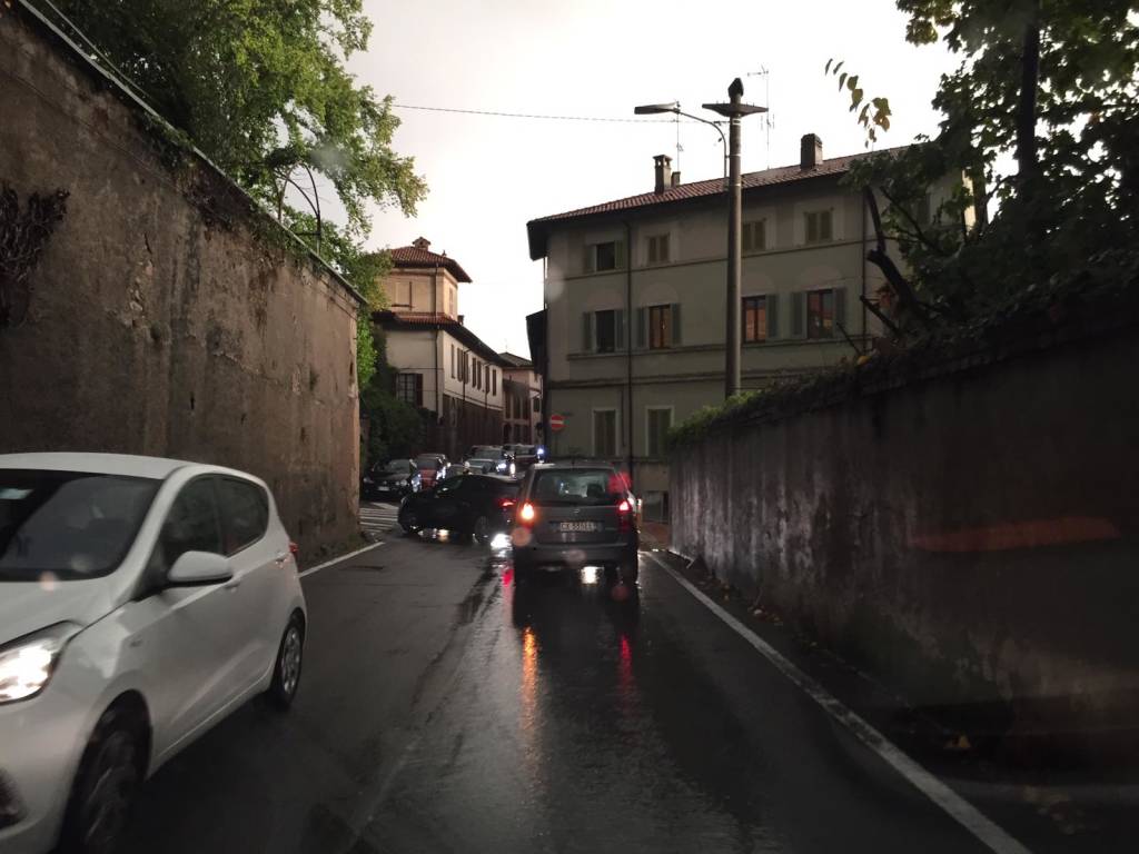 Maltempo, strade e fiumi a Castellanza 