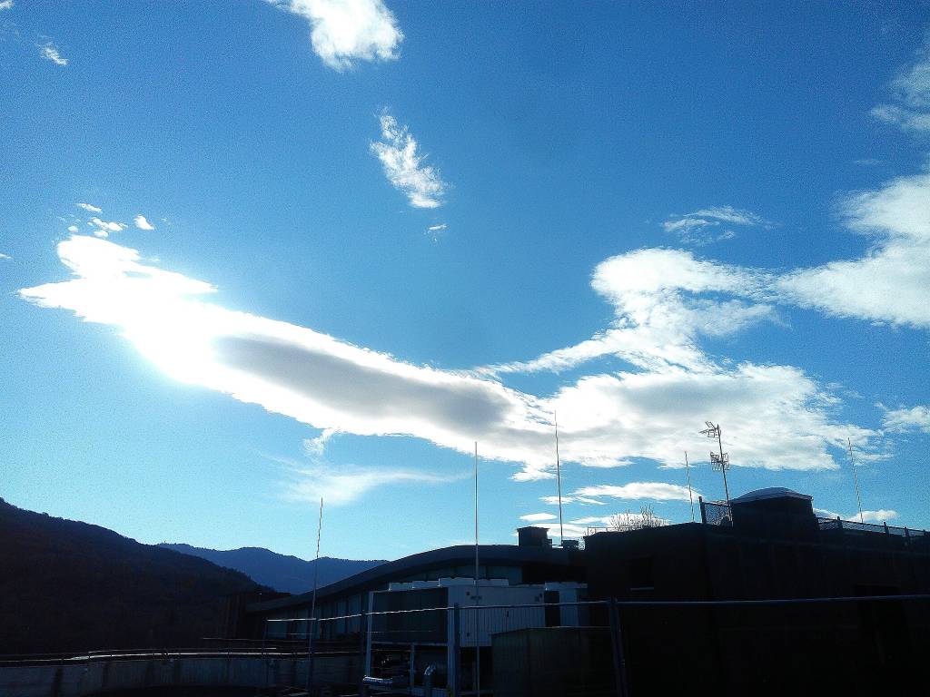 Babbo Natale nel cielo