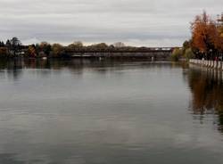 fiume ticino sesto calende novembre 2018 maltempo