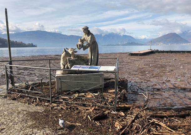 Il Lago Maggiore il 13 novembre 