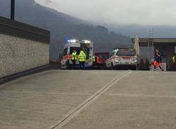 Incidente sul lavoro a Cuveglio