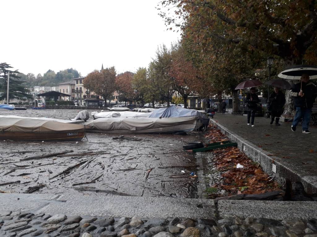 Laveno Mombello, le foto del lago 7 novembre 