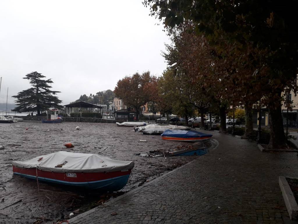 Laveno Mombello, le foto del lago 7 novembre 