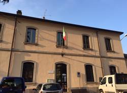 Lavori in corso alla stazione di Maccagno