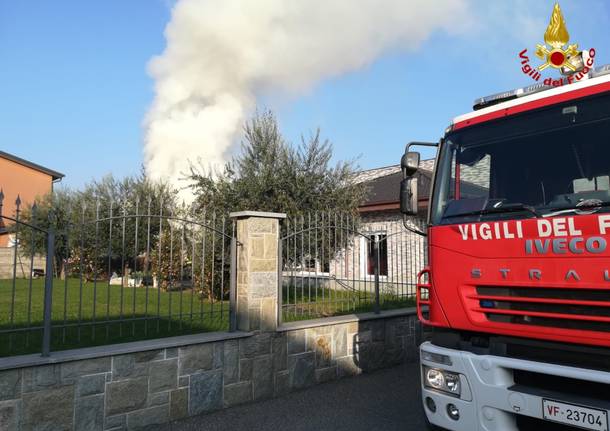 Incendio Ad Un Capanno In Via Firenze