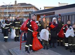 La Befana arriva al Del Ponte con l\'autoscala