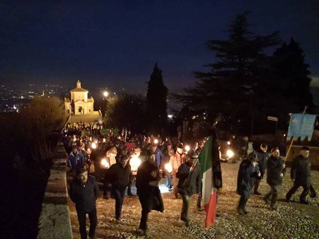 fiaccolata caduti russia sacro monte varese