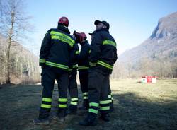 Incendio Monte Martica, le foto di Daniele Venegoni 