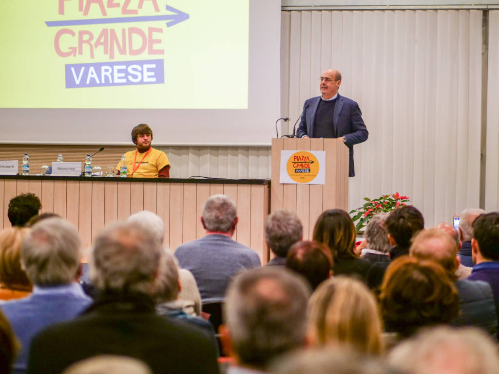 nicola zingaretti a Varese