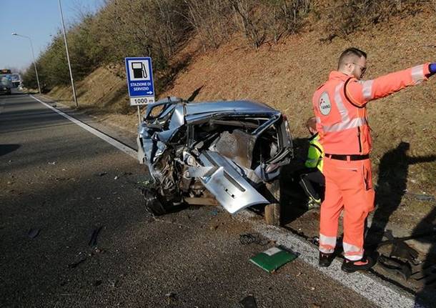 Incidente mortale sulla 336