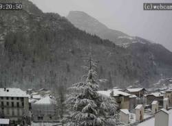 La neve in montagna 