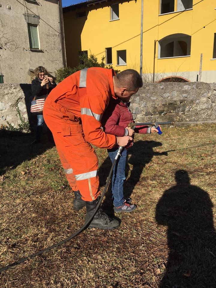 protezione civile visita tommy 