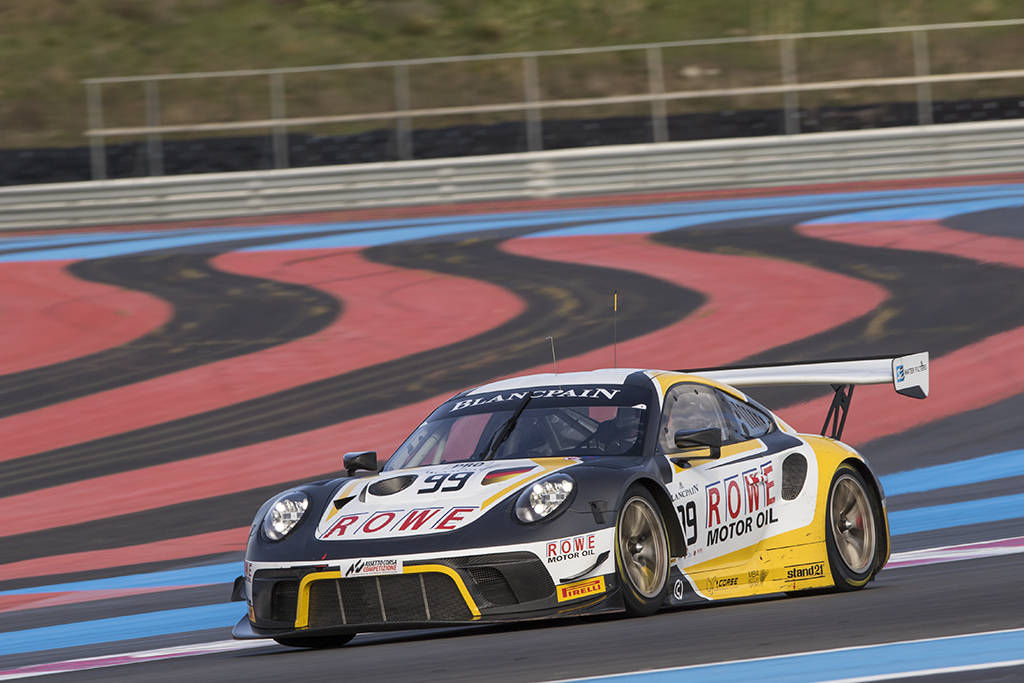 I test al Paul Ricard delle vetture delle Blancpain Series