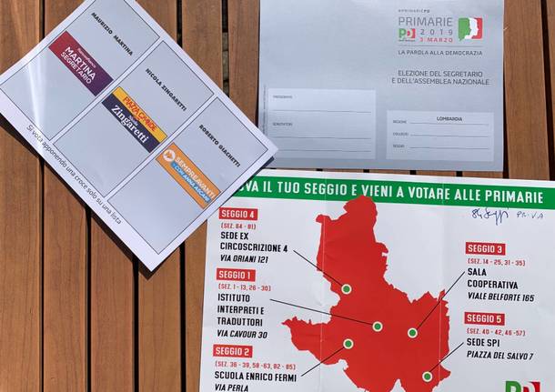 Primarie PD 2019 - lista Nicola Zingaretti