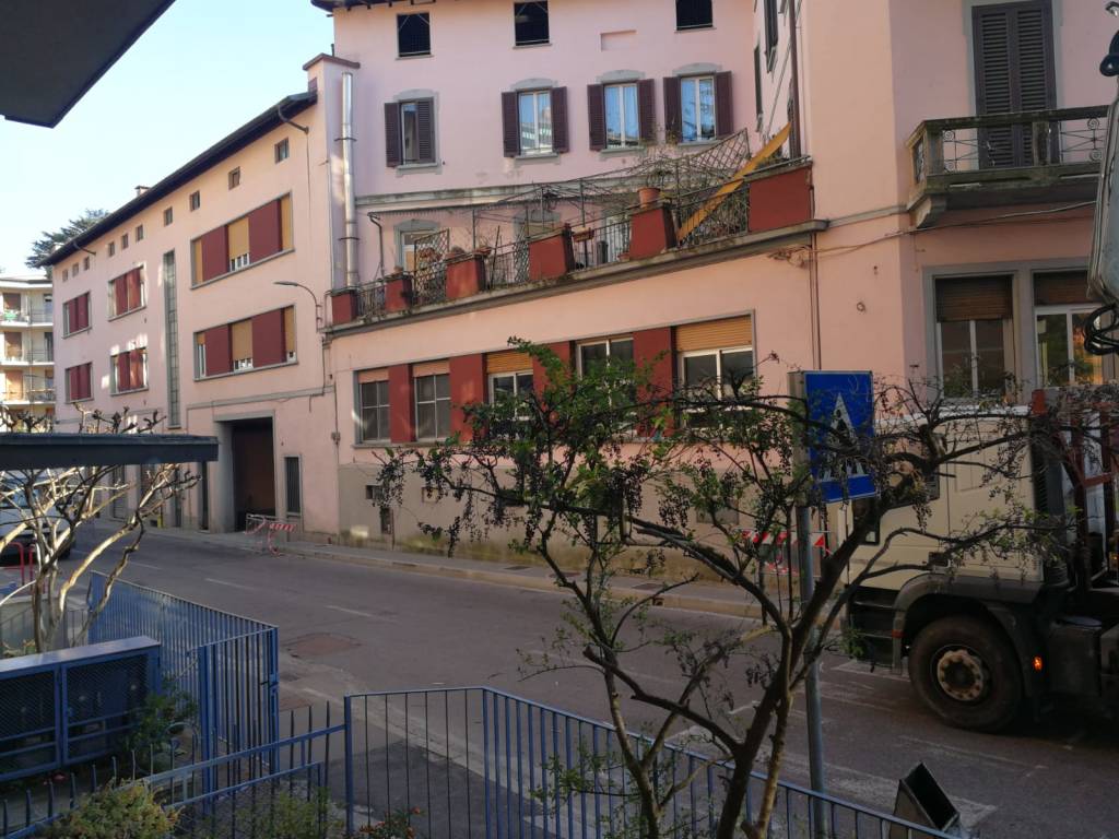 Via Sant'Imerio, al lavoro per riaprire la strada