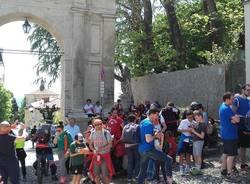 Il "pellegrinaggio degli sportivi" al sacro Monte