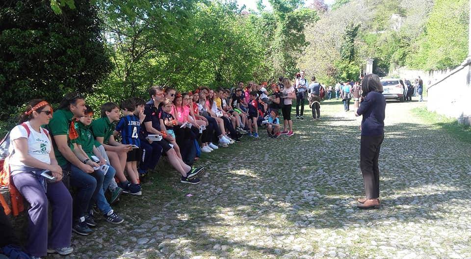 Il "pellegrinaggio degli sportivi" al sacro Monte