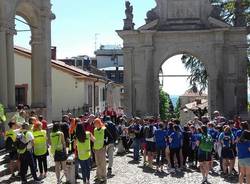 Il "pellegrinaggio degli sportivi" al sacro Monte