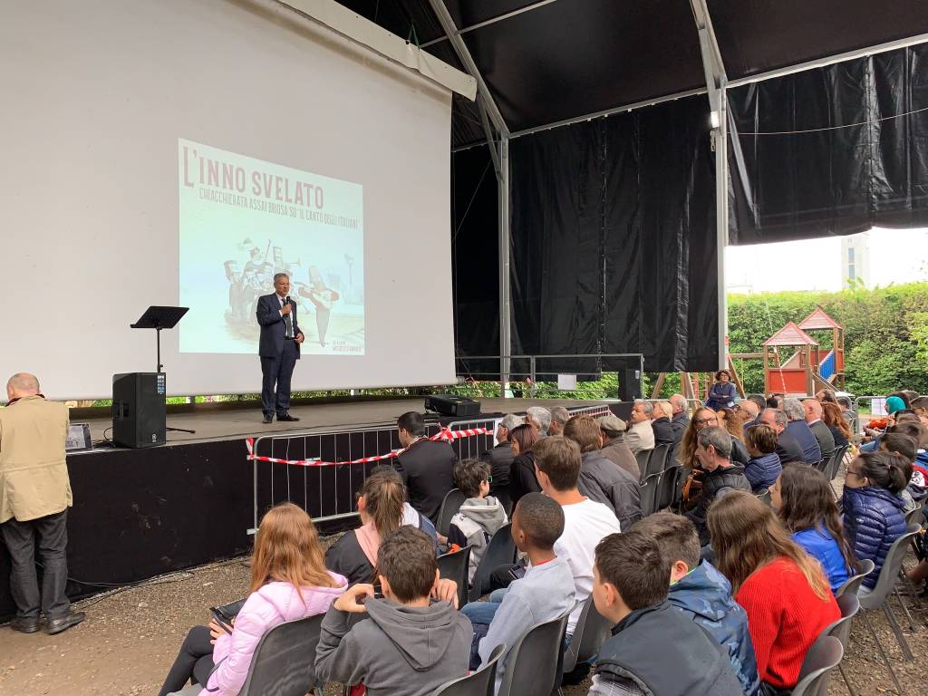 Un’incontro ai Giardini Estensi svela l’inno di Mameli