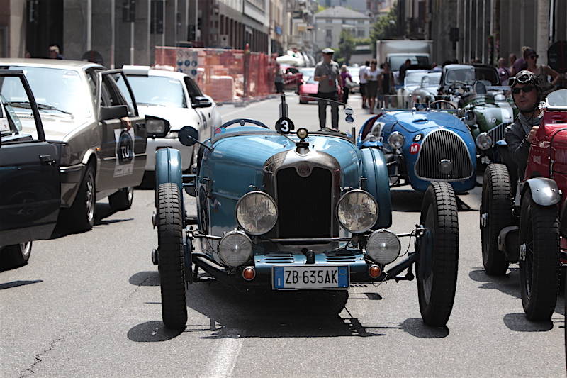 Le auto storiche a Varese