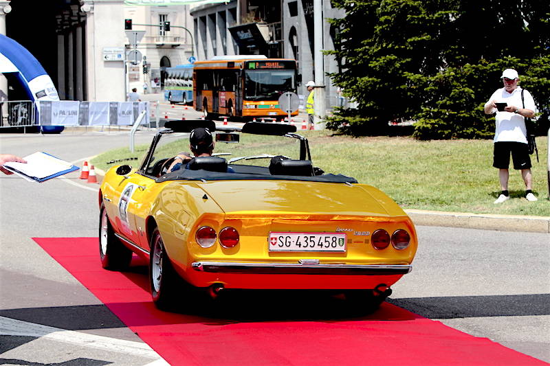 Le auto storiche a Varese