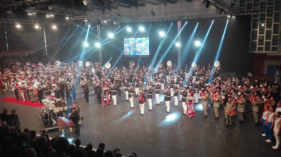 La fanfara dei bersaglieri di Lonate a Saint Quentin