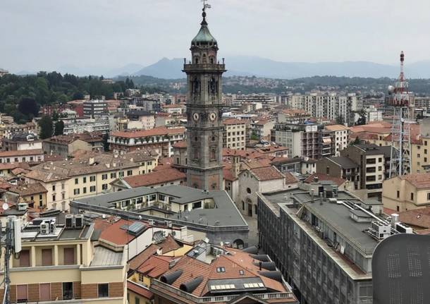 Vista Bernascone da torre civica 