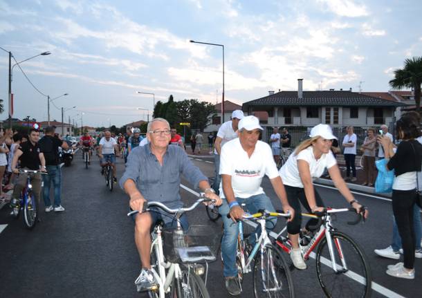 L'inaugurazione di via Lonate