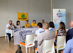 Porto Ceresio - presentazione dati Goletta dei laghi 2019