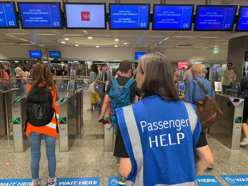 Primo giorno di voli da Linate a Malpensa 