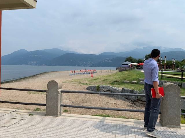 Germignaga e la sua spiaggia