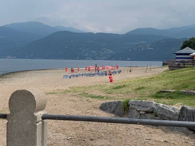 Germignaga e la sua spiaggia