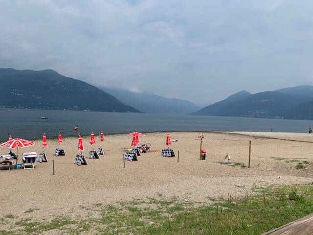 Germignaga e la sua spiaggia