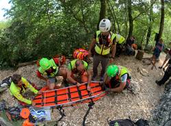 Il sabato di lavoro del soccorso alpino