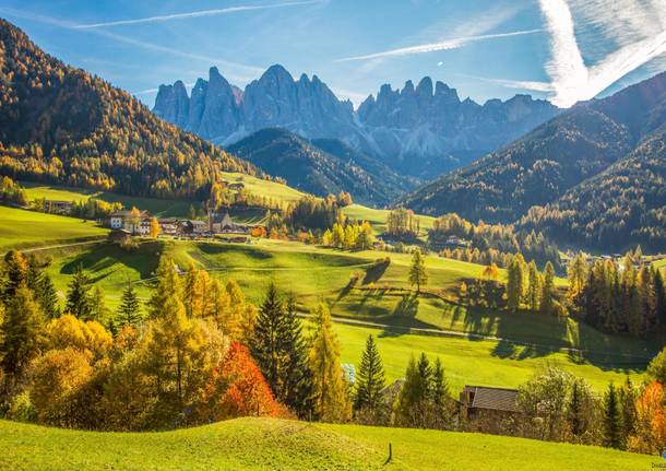 Lo spettacolo delle Dolomiti