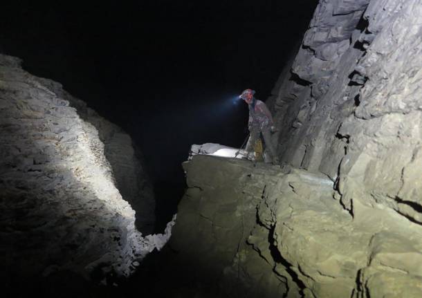 Nella Grotta dei Giganti con il Gruppo Speleologico Prealpino