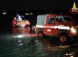 soccorso lago monate vigili del fuoco