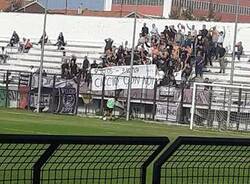 Calcio  Legnano  lilla  Curva  tifosi  ultras