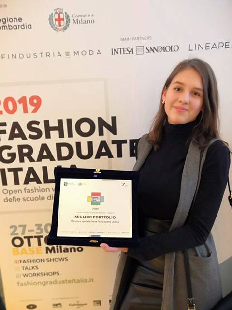 Gli studenti dell\'Olga Fiorini al Fashion Graduate Italia