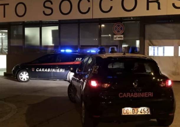 carabinieri pronto soccorso ospedale busto